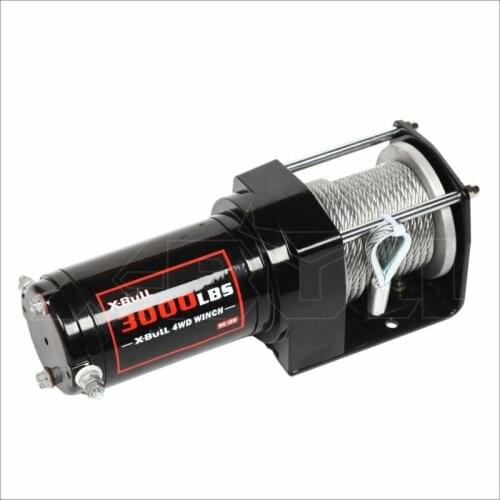 12V 3000Lb/1360Kg Wireless Electric Winch High Tensile Steel Cable Atv Electric Winch