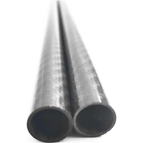 26*24*1000mm 100% Carbon Fiber Roll Wing Tube For RC Airplane Model