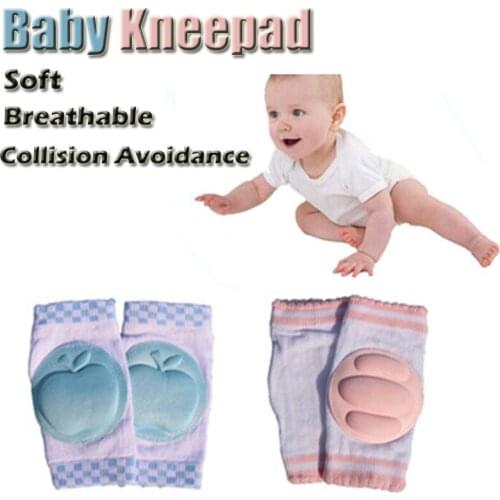 Free Ship 5 Pair/Lot Harnesses Leashes Baby Kneepad Cozy Cotton Mesh Breathable Sponge Child Crawling Learning To Walk Knee Pads