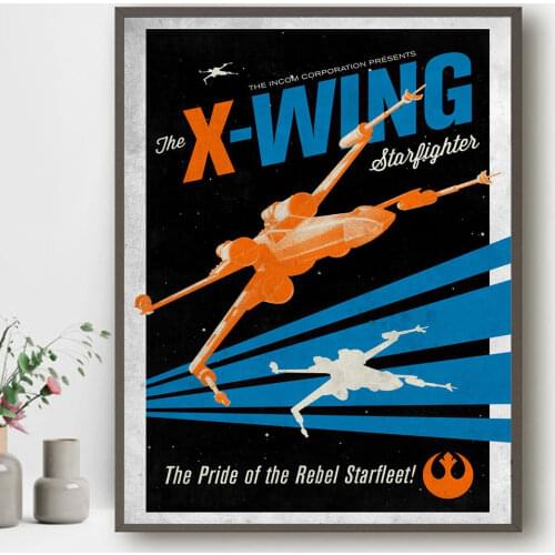 The Pride of the Rebel Starfleet Poster HD Print on Canvas Painting Wall Star Wars Picture For Living Room Decoration Frameless