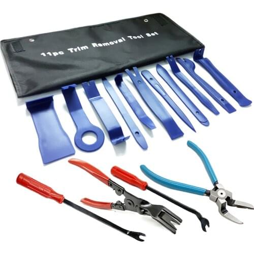 Hand Tool Sets Car Audio Disassembly Tool Set Car Dash Radio Door Trim Panel Clip Tools Set Car Disassembly Tool