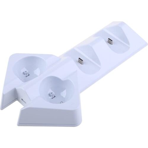 2021 New Controller Charger Dock Base USB Type-C Charging Station With LED Indicator for PS5 & PS MOVE
