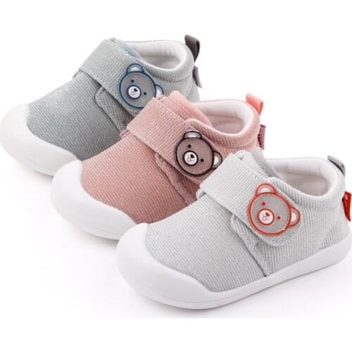 Bobora Infant Baby Boys Girls Soft Sole Non-Slip Newborn Toddler First Walker Crib Shoes