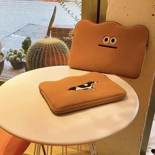 Tablet case storage bag Tablet laptop liner bag cute female Girl For ipad pouch 11 12 13 inch Hold the inner bag in hand