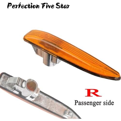 Right Side Marker Corner Lamp Parking Light Yellow For BMW E65 E66 745i 760i 2002 2003 2004 2005 63137164756