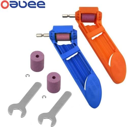 Corundum Grinding Wheel Bit Tool Portable Drill Bit Sharpener Twist Drill Bit Sharpening machine 2-12.5mm Blue or Orange
