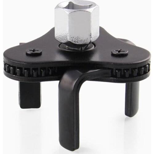 Universal Auto Car Oil Filter Wrench Aluminum Alloy 3 Jaw Remover Socket Tool