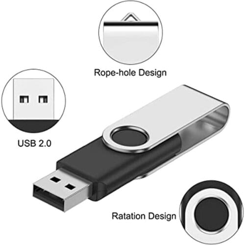 Alloy Usb Flash Drive High Speed Pendrive Waterproof U Disk Portable Storage Disk USB 2.0 interface lightweight