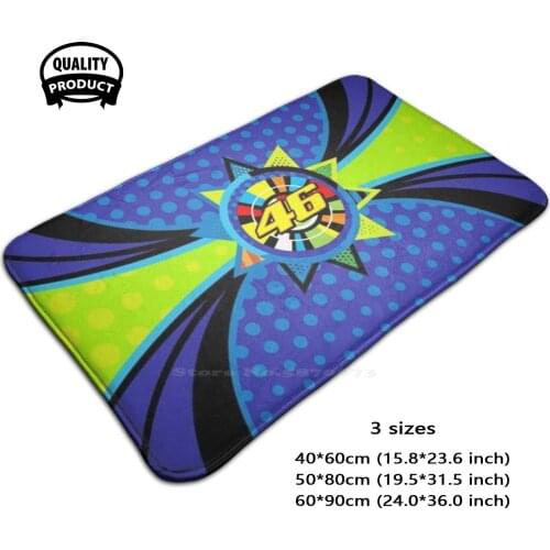 Fans R0Ssi 3D Household Goods Mat Rug Carpet Cushion Carbon Logo Ferari Luxury Car Logo Factory Vials Japan Track Motorcycle