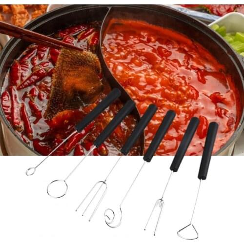 Fondue Fork DIY Multifunctional Metal Chocolate Dipping Tool for Home Stainless Steel Fork Food Picks Kitchen Accessories