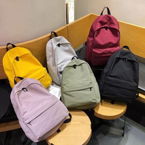 HOCODO Womens Backpack 2020 Waterproof Nylon Bag Backpack For Women Big Women School Bags For Teenage Girls Shoulder Bags