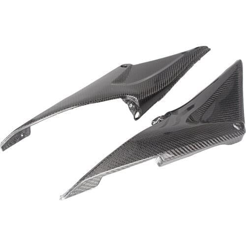 Real Carbon Fiber Motorcycle Gas Fuel Tank Side Cover Panels Fairing for Honda CBR600RR 2005 2006 /CBR 600 RR 05 06 2Pcs