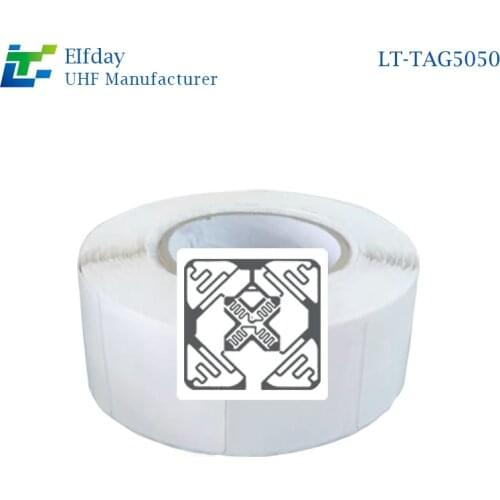 100pcs RFID Electronic Label H47 Self-Adhesive U8 Chip 915M Passive Radio Frequency Sticker UHF Clothing Tag