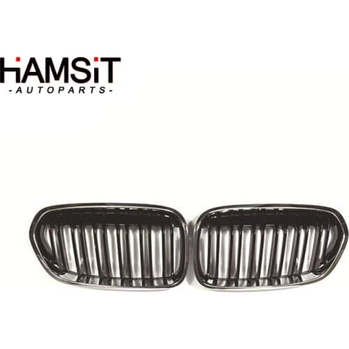 Hamsit Parallel Bars Electroplating Modification Front Grille car modification grille For BMW 1 Series F52 2016-2020
