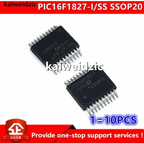 Kaiweikdic New imported original PIC16F1827-I/SS PIC16F1827 SSOP20 MCU microcontroller chip Integrated circuit