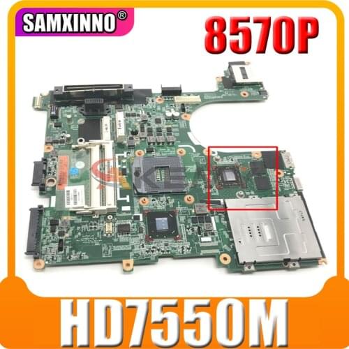 Akemy For HP Elitebook 8570P Notebook Laptop Motherboard PGA988B HM77 HD7550M 686970-001 686970-601 686970-501 Test Ok Fast Ship
