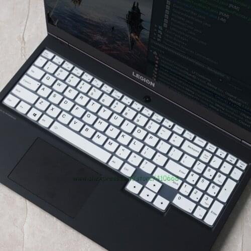 Soft Silicone Notebook keyboard Cover Skin Protector For Lenovo legion 7 legion 7i legion 5 5i 5p 5pi 15.6'' gaming Laptop 2020