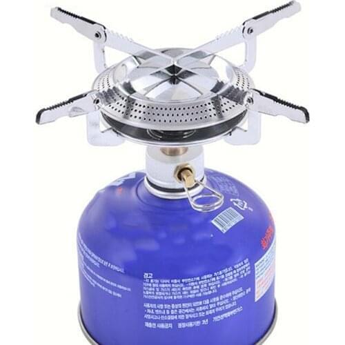 2021 New Outdoor Summer Camping Barbecue Grill Gas Burner Camping Gas Stove With Outdoor Picnic Burner Camping Gas Stoves