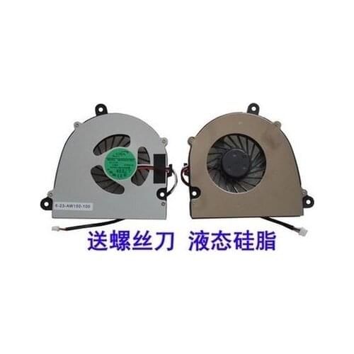 New laptop DC 5V 0.40A Bare Fan For Clevo W110 W110ER W150 W150HR W170 ADDA AB7505HX-GE3 CWB4100