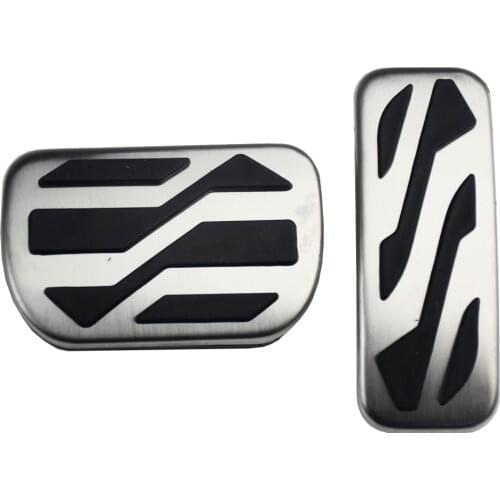 AT Brake Accelerator Foot Gas Plate Pedal Parts For Ford Fusion Mondeo MK4 for Lincoln MKZ Steel Cover Car Styling