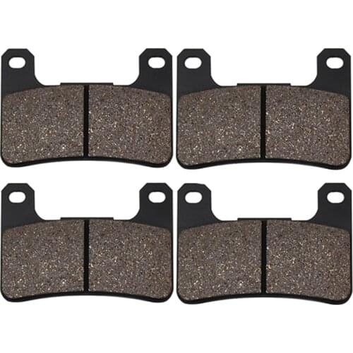 Cyleto Motorcycle Front Brake Pads for KAWASAKI Z 1000 Z1000 ZR1000 2010-2014 ZX 1000 ZX1000 Ninja 1000 ABS 2012 2013 2014