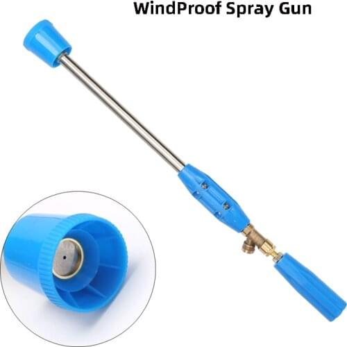 High Pressure Spray Gun Fight Drugs Spray Gun for Fight Drugs Adjustable Remote Agricultural Gardening Windproof Spray Gun