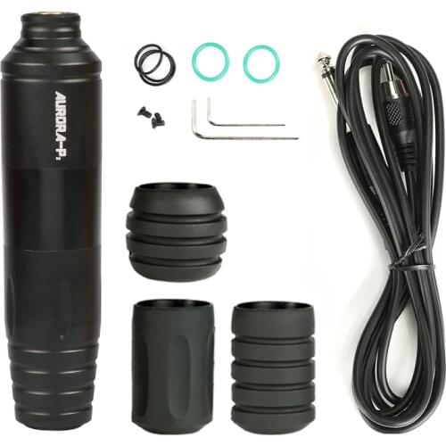 Motor Tattoo Pen Rotary Tattoo Machine Aurora Pen Aluminum Alloy Tattoo Gun Equipment For Semi Permanent Microblading Makeup