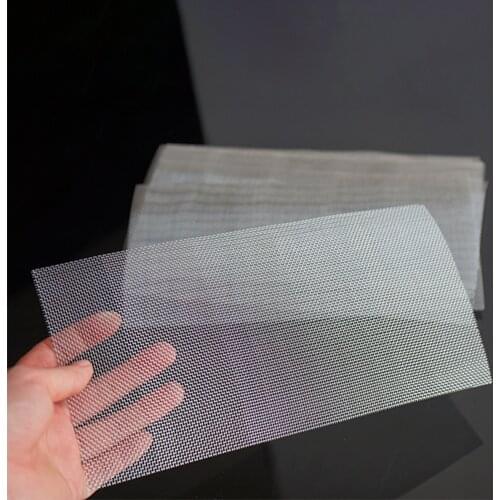 Car Bumper Stainless Steel Repair Net Plastic Crack Repair Hole Repairing Mesh Net For Bumper Body Hood Vents Vehicle Openings