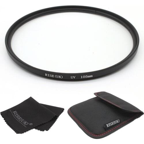 105mm Ultra-Violet UV lens Filter Protector+cloth bag+gift for Nikon Canon Sony Pentax Sigma OM