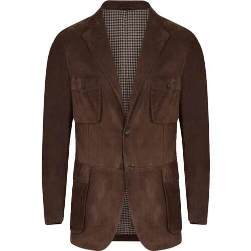 Winter Solid Suit Jacket England Style Smart Casual For Man Singal Breasted Thick Woolen Male Fashion 2021