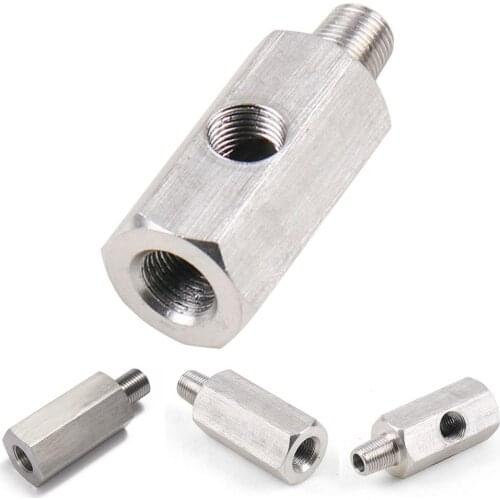 1/8inch Thread Engine Oil Pressure Sensor Adapter Turbo Supply Feed Line Gauge Car Accessories