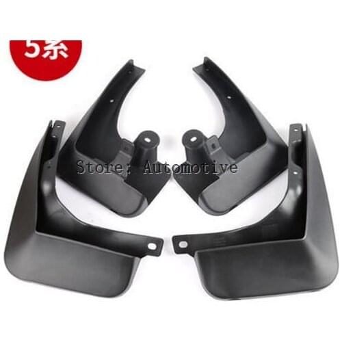 4pcs Splash Guards Mud Flaps Mud Guards For BMW 5 series F10 2011-2015