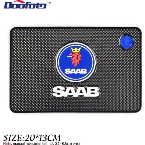 Acesorios Auto Stickers Interior Accessories PVC Mat Car Styling Badge For Saab 03-10 9-3 9-5 93 95 9000 900 428 Emblems