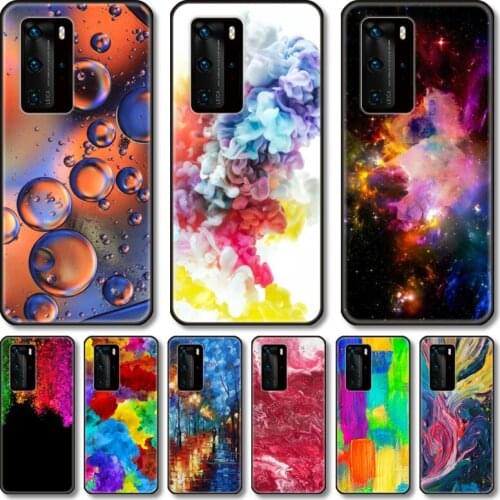 Color pictures Phone Case For Huawei Honor 20 10 9 8 N Pro Lite A C RU black cell shell