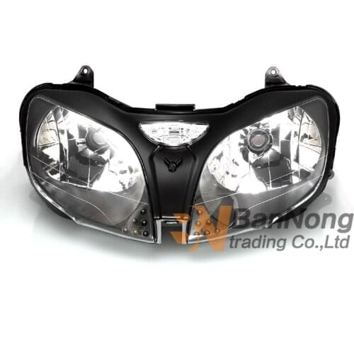 Motorcycle Front Lighting Headlamp Headlight for Kawasaki Ninja ZX-9R 2000-2003 ZX6R 2000-2002 ZZR600 ZX600J 2000-2008