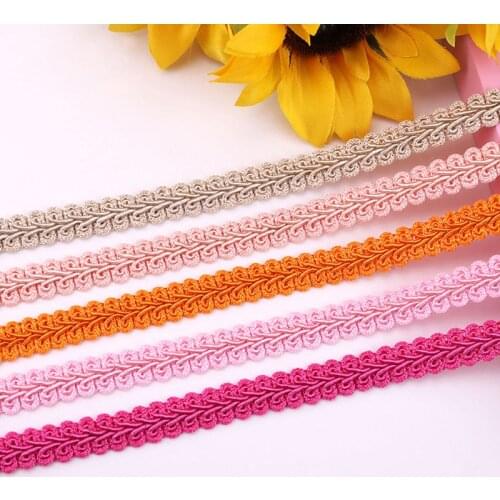 2-10Yards Centipede Lace Trim 11 mm Wide Pompom Fringe Ribbon Sewing Lace Kintted Fabric Handmade DIY Craft Accessorie
