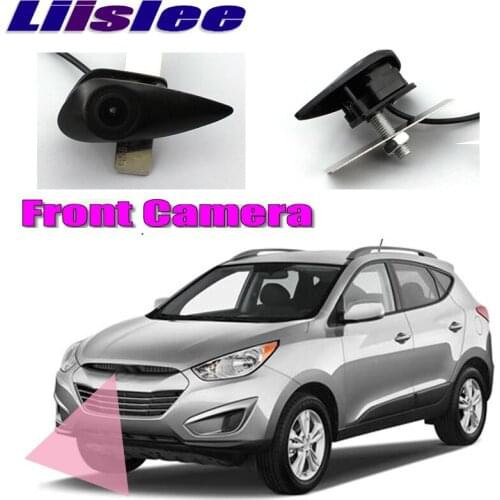 For Hyundai Tucson LM TL 2009~2020 Car LOGO Front CAM Night Vision Waterproof Wide Angle Degree Embedded Blind Spot Area Camera