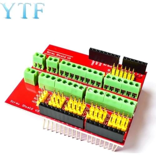 Screw Shield V1 terminal expansion board interactive media compatible UNO R3