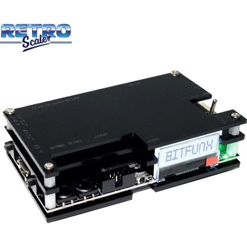 RetroScaler Classic Black 0.85a OSSC HDMI-compatible Converter Open Source Scan Adapter Kit for Retro Game Consoles