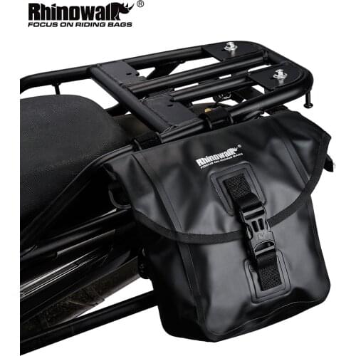 Rhinowalk Moto Storage Bag Tool Pouch Motorbike Saddle Bag Motorbike Side Waterproof Motorcycle Backpack Travel Bike Bag