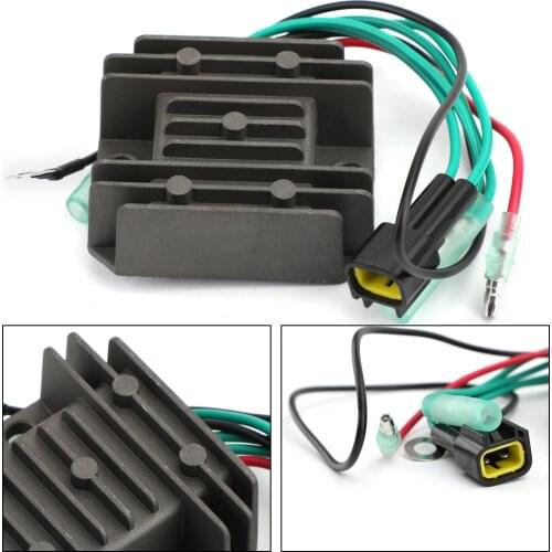 Topteng for Yamaha 75C 80A 90A C90 2000-2016 2010 2011 2012 2-Stroke Outboards 6H0-81960-10-00 75-90Hp Rectifier Regulator