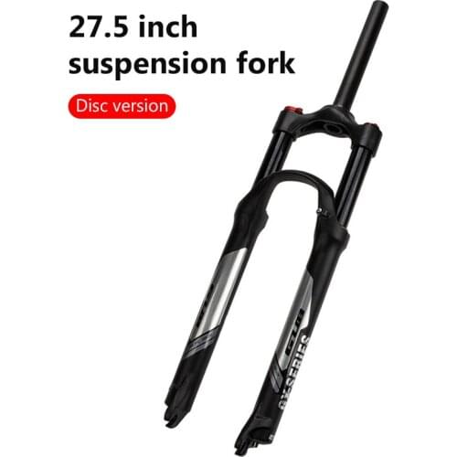 GUB Magnesium Aluminum Alloy Bicycle Front Suspension Fork Bike Shock 27.5'' Suspension Disc brakes MTB Fork For Bike Accessorie