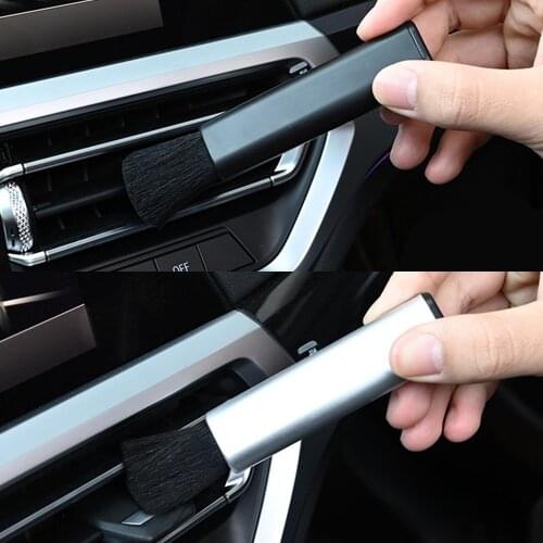 Retractable Soft Small Brush Computer Keyboard Air Conditioner Cleaning Brush Telescopic For Kia Sportage For Auto