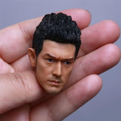 1/6 Asian Actor Takeshi Kaneshiro Head Carved Movie Star Head For 12'' Man Figure Body Toys