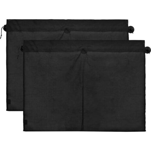 2 Pcs 70 x 53cm Car Side Window Curtain Sunshades Sun UV Protection Windscreen Cover with Suction