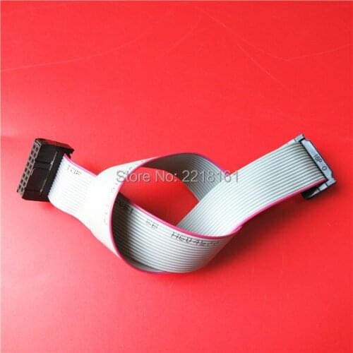 4pcs free shipping inkjet printer Flora Spectra Polaris print head data cable 16pins