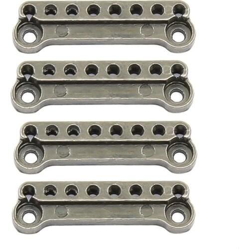 4Pc Metal Adjustable Shock Absorber Bracket Extender Seat for MN D90 MN-90 MN99S RC Car Upgrade Parts Accessories