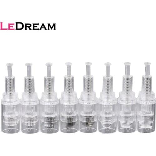 5/10/30/50/100pcs 10mm Screw Tattoo Cartridges Microneedling Needles Microneedle Tip For MTS Derma Micro Nano Tattoo Needles