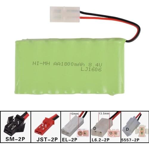 8.4v 1800mah AA NI-Cd M Battery Electric toys Remote car ship robot rechargeable free shipping