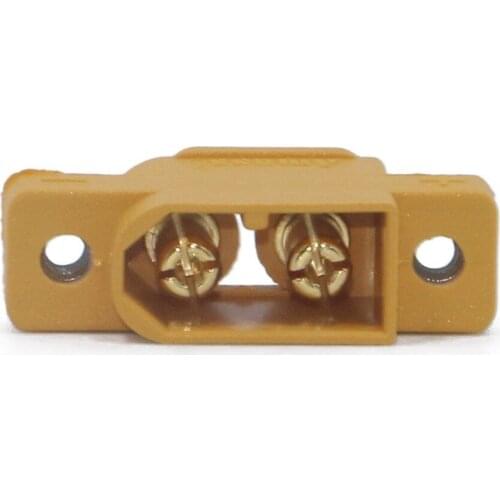 AMASS XT60E-M Mountable XT60 Male Plug Connector 4.23g For Racing Models Multicopter Fixed Board DIY Spare Part